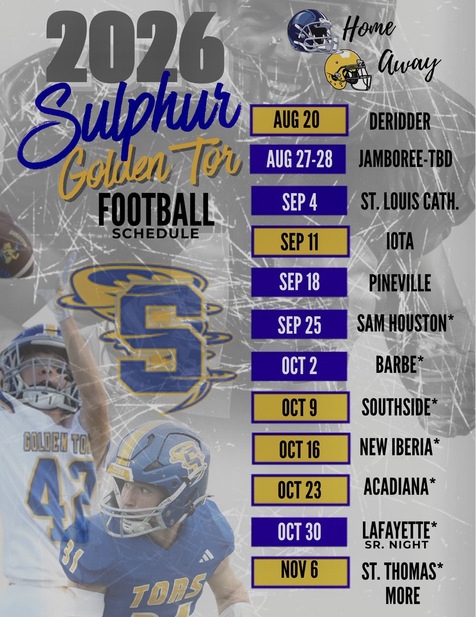 Sulphur Golden Tors Football 🌪 tweet media