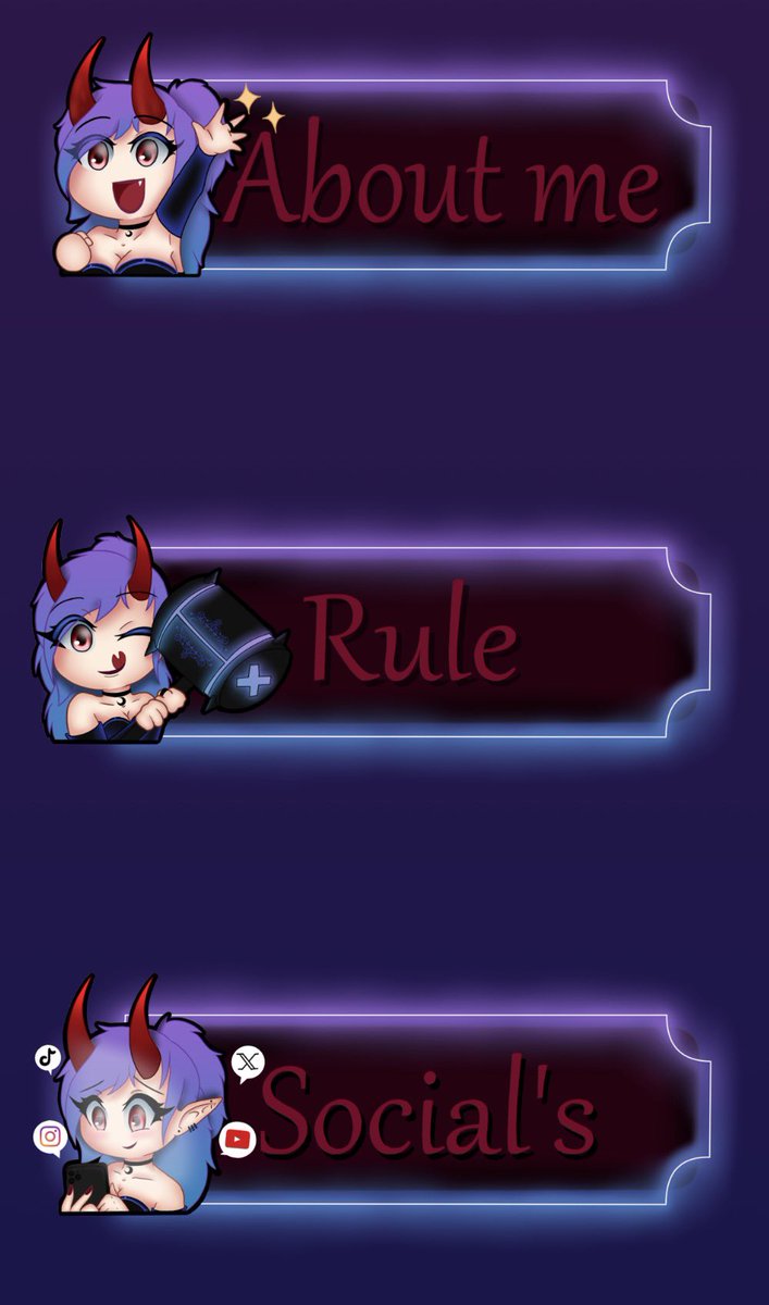 Ich arbeite an neuen panals^^ freue schon wenn ich sie endlich nutzen kann (bin noch nicht mit allen fertig)