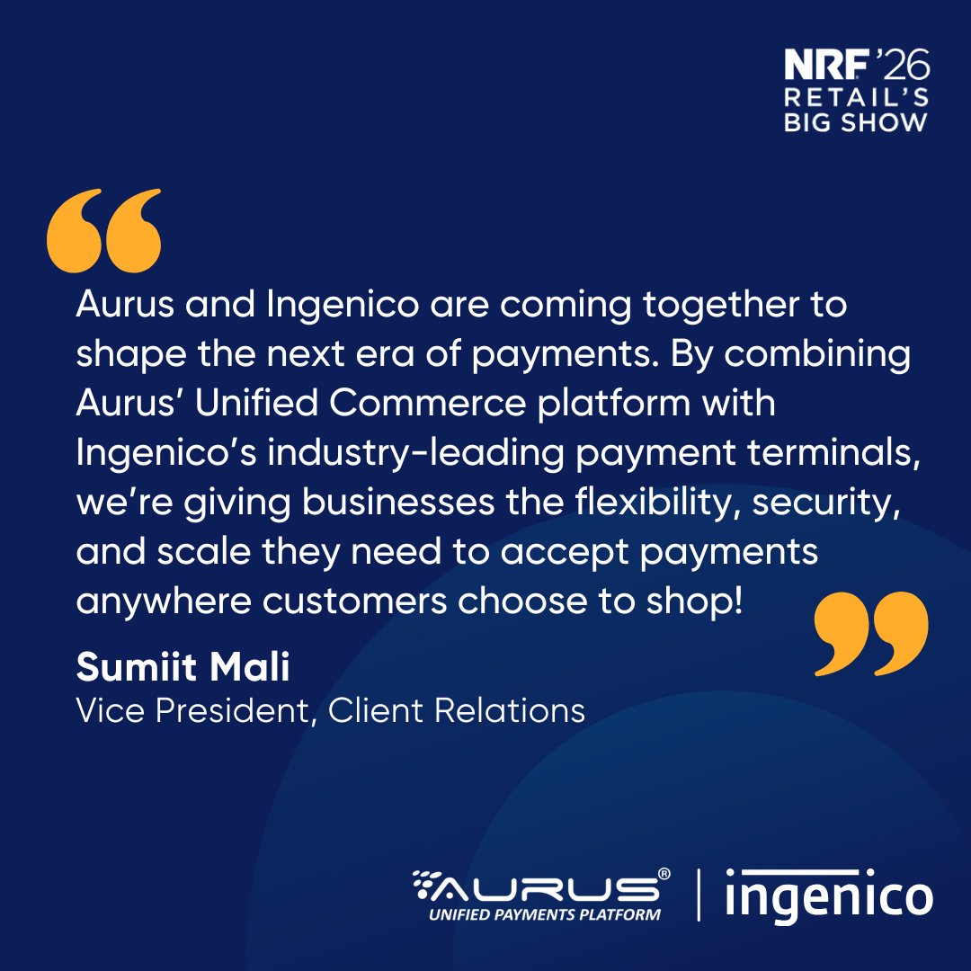 Ingenico tweet media