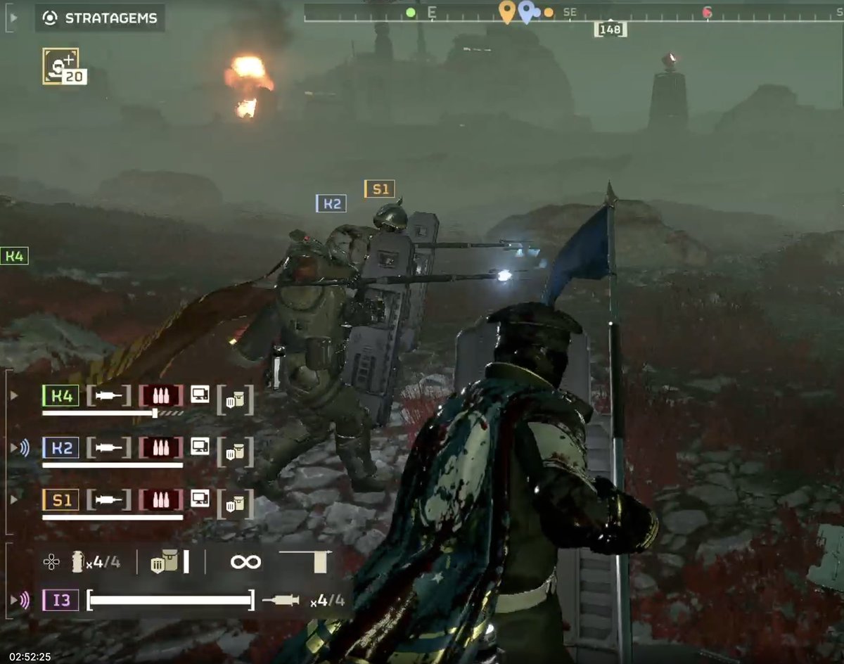 POV: My team in <a href="/helldivers2/">HELLDIVERS™ 2</a>