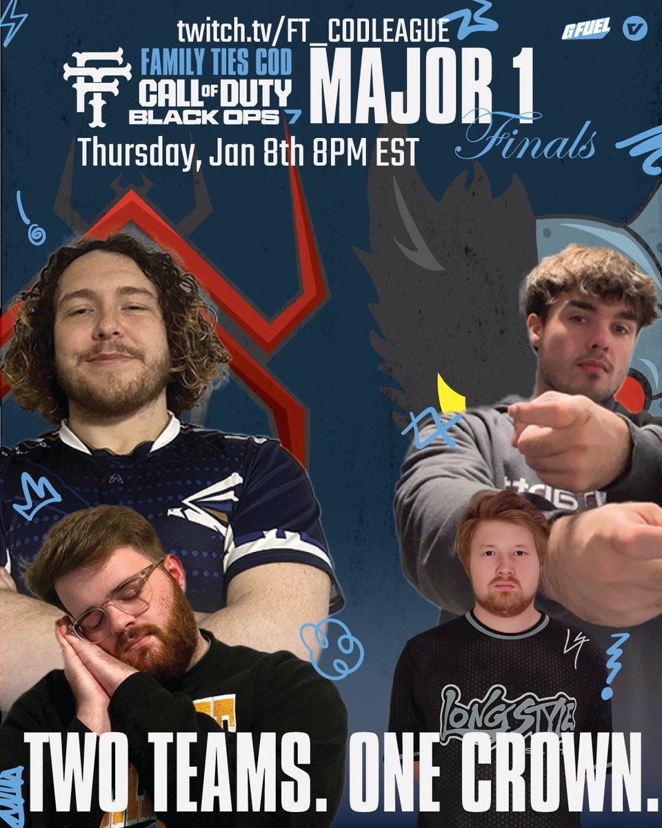 MAJOR 1 IS NOT OVER YET!

Join us LIVE on twitch.tv/FT_CODLeague for FT League Major 1 Grand Finals! The Widowmakers take on K-9s in a Winners Final rematch!