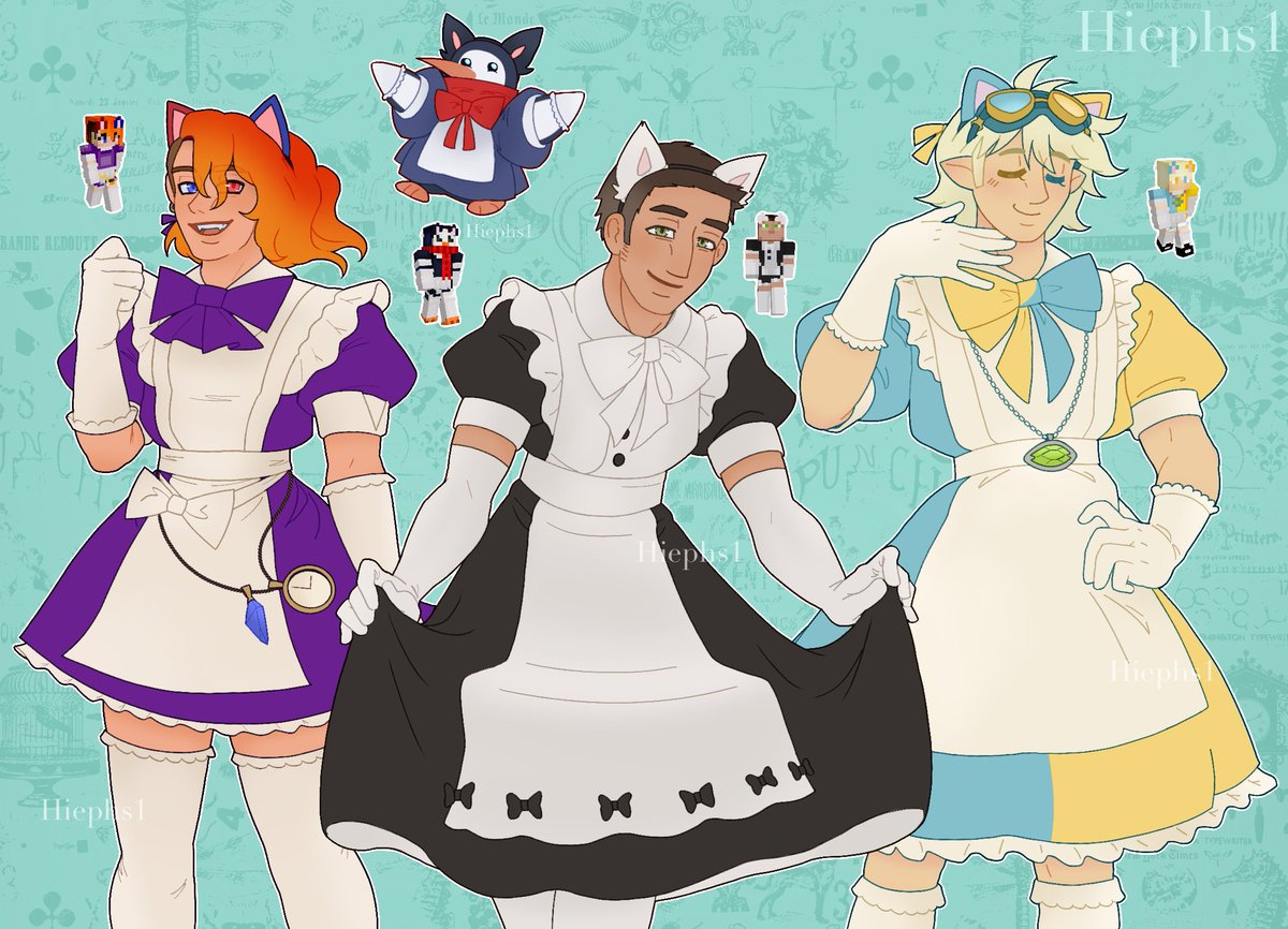 Someone on tumblr requested that I draw some SBK cat maids sooo....

I need to stop drawings questionable things when other people are around because I got one to many concerning looks while drawing this.

[ #skyblockkingdoms #sbkfanart #sbk ]