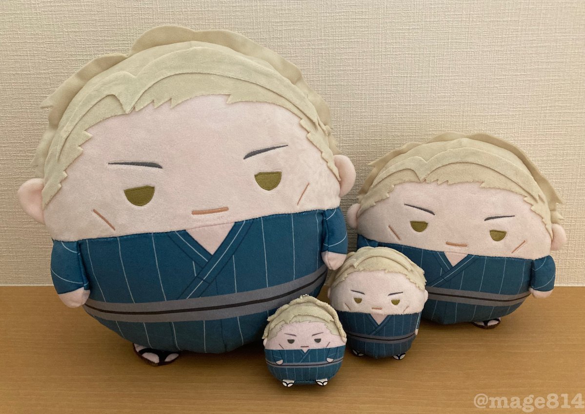 mage814's tweet image. ふふふ…🤭
浴衣のふわ七さんをお迎えしました☺️
全サイズ揃ったので記念写真📷✨
優しい微笑みと浴衣姿が素敵です😌💕