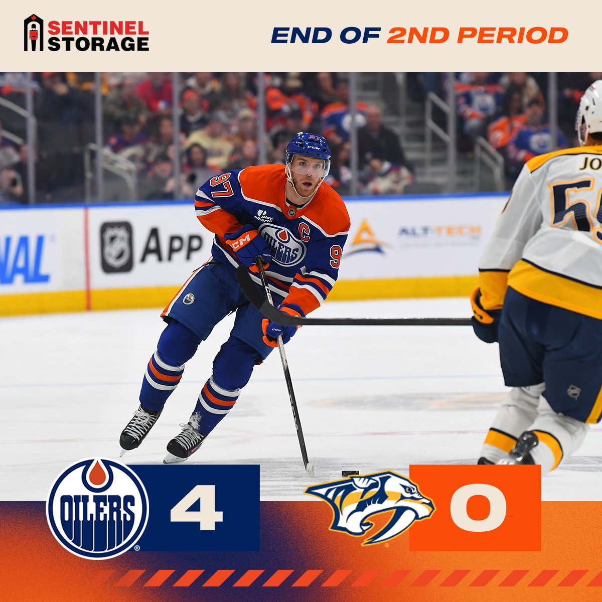 EdmontonOilers's tweet image. Vibes 📈

@sentinelstorage | #LetsGoOilers