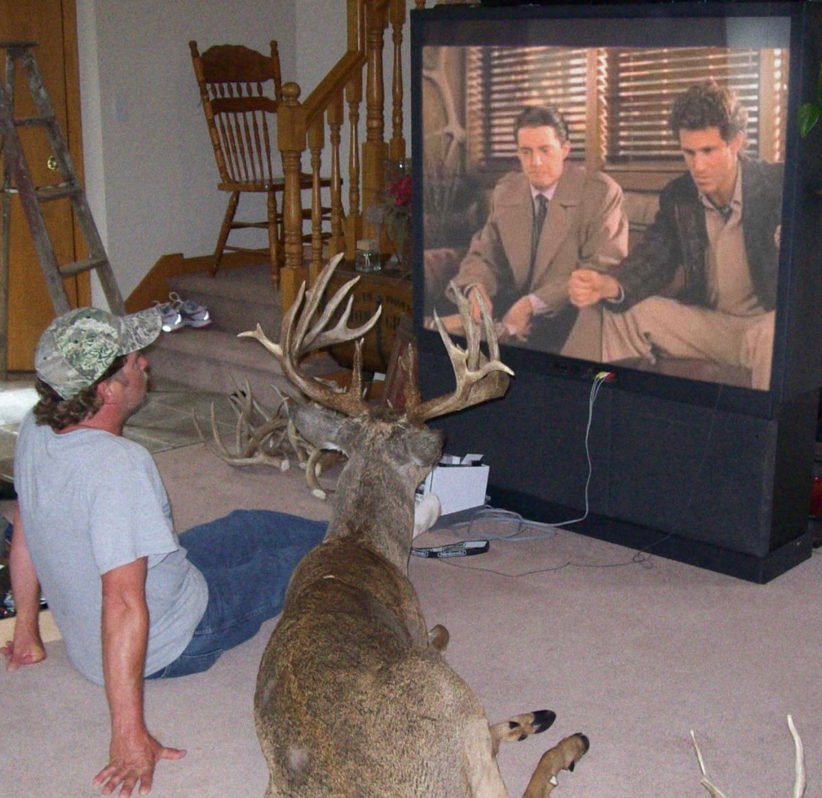 Chilling with my homie