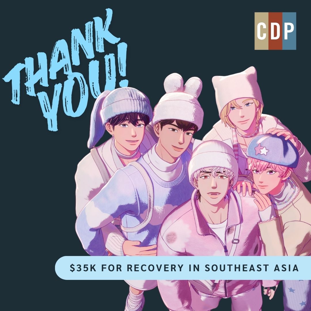 *

2025/01/07   AM 06:31
미국의 재난 전문 구호 모금 기관 ‘CDP’
공식 트위터에 올라온 글

번역 :
2025년 동남아시아의 심각한 폭풍 피해 복구를 지원하기 위해 35,230달러를 아낌없이 기부해 주신 <a href="/plave_official/">PLAVE(플레이브) OFFICIAL</a> 에게 감사드립니다. 

ㅡ
( ⚠️  35,320달러 :  약 5,100만원 )

#플레이브