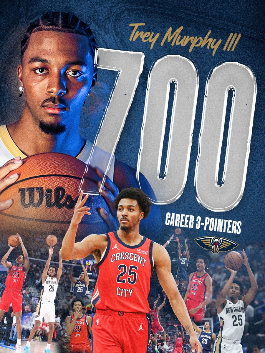 That was Trey's 700th career 3-pointer 🙌