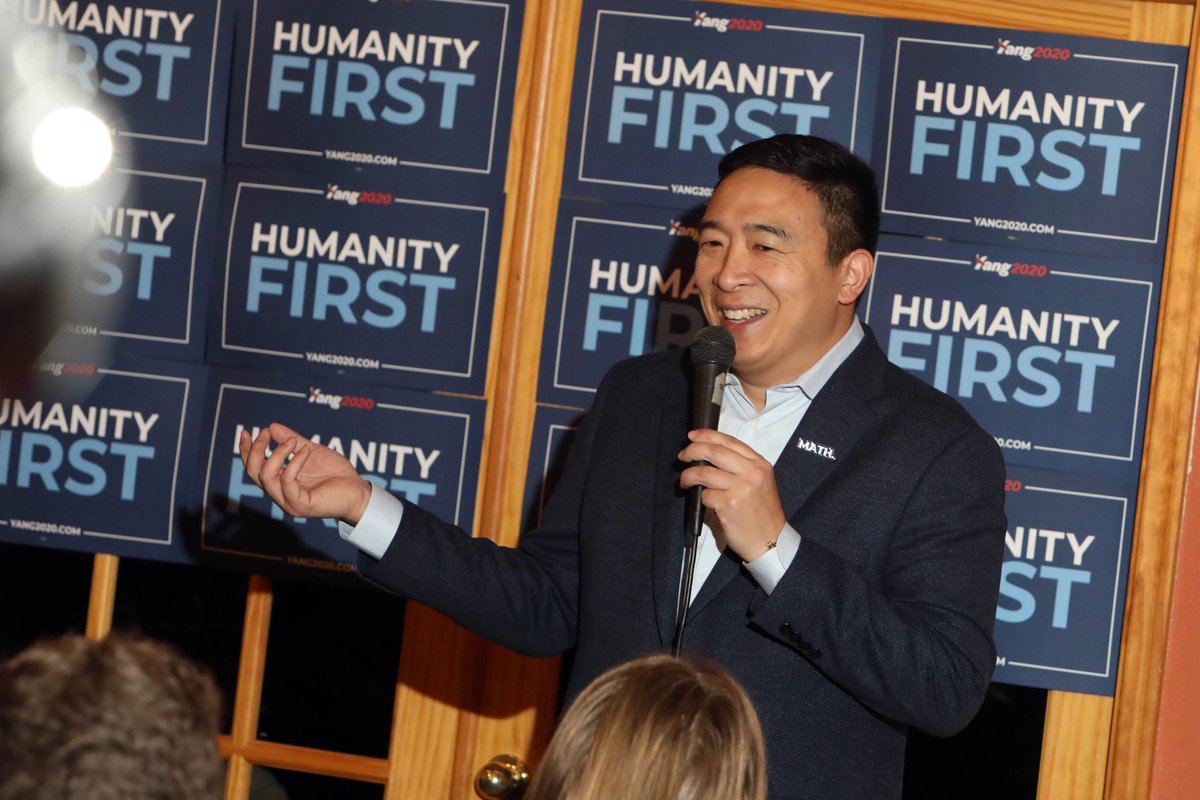 sudoredj's tweet image. y'all remember in 2020 when a tech guy ran for president cause he was worried about AI taking people's jobs