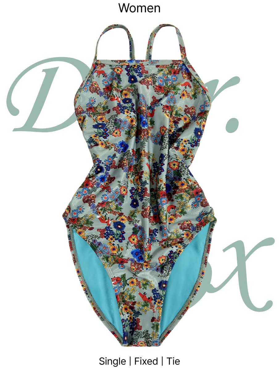 pooltimejp's tweet image. 今年1月、
どんな水着と一緒にスタートしますか？

🦌 ブルートーンの花畑に
可愛らしい鹿がそっと佇む Dear 鹿

🦊 花畑を自由に駆け回る
小さな狐を描いた Dearきつね 

気持ちのいいはじまり、
今年のスタートも フルタイム水着と一緒に💙 ✨