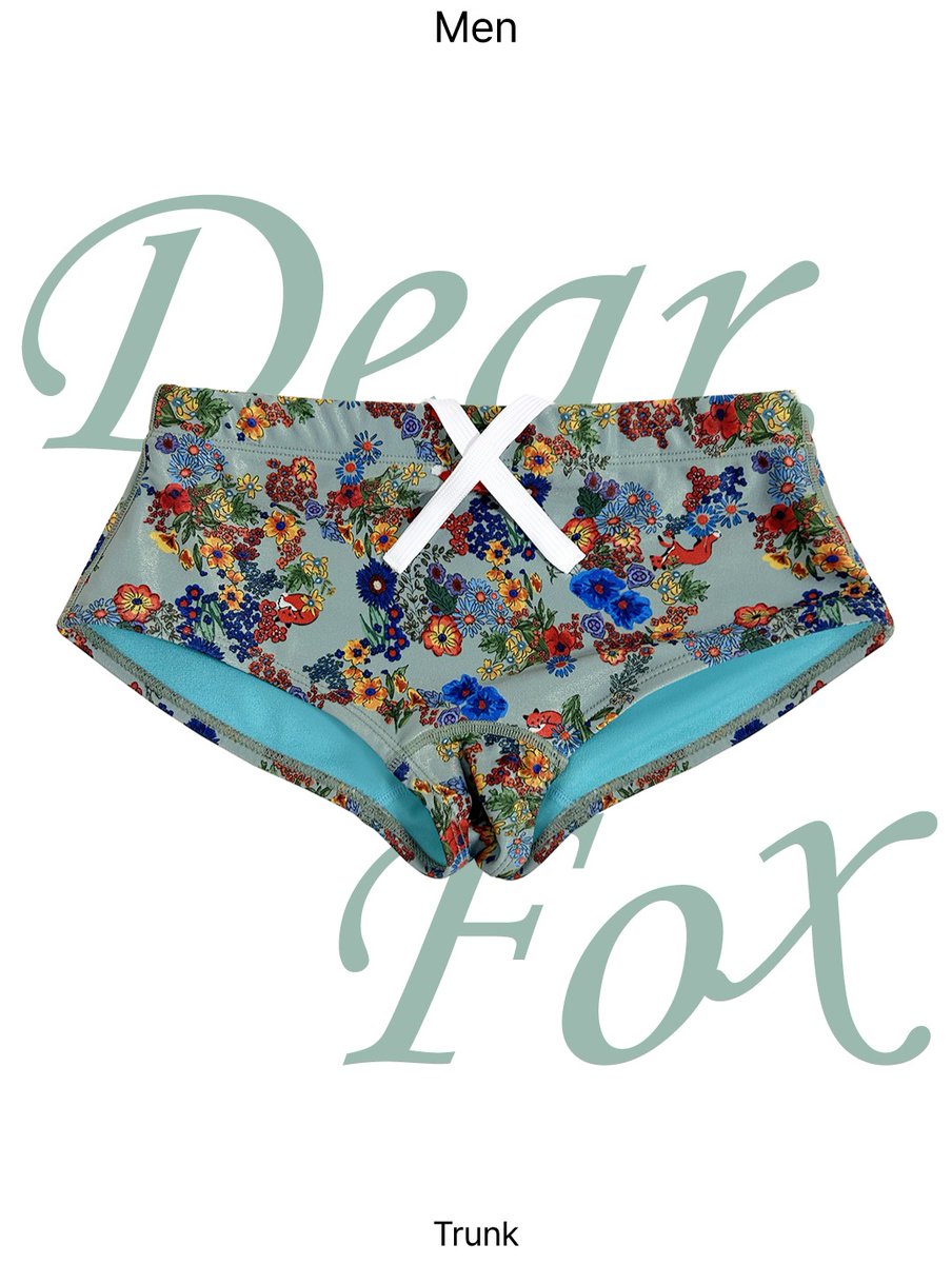 pooltimejp's tweet image. 今年1月、
どんな水着と一緒にスタートしますか？

🦌 ブルートーンの花畑に
可愛らしい鹿がそっと佇む Dear 鹿

🦊 花畑を自由に駆け回る
小さな狐を描いた Dearきつね 

気持ちのいいはじまり、
今年のスタートも フルタイム水着と一緒に💙 ✨