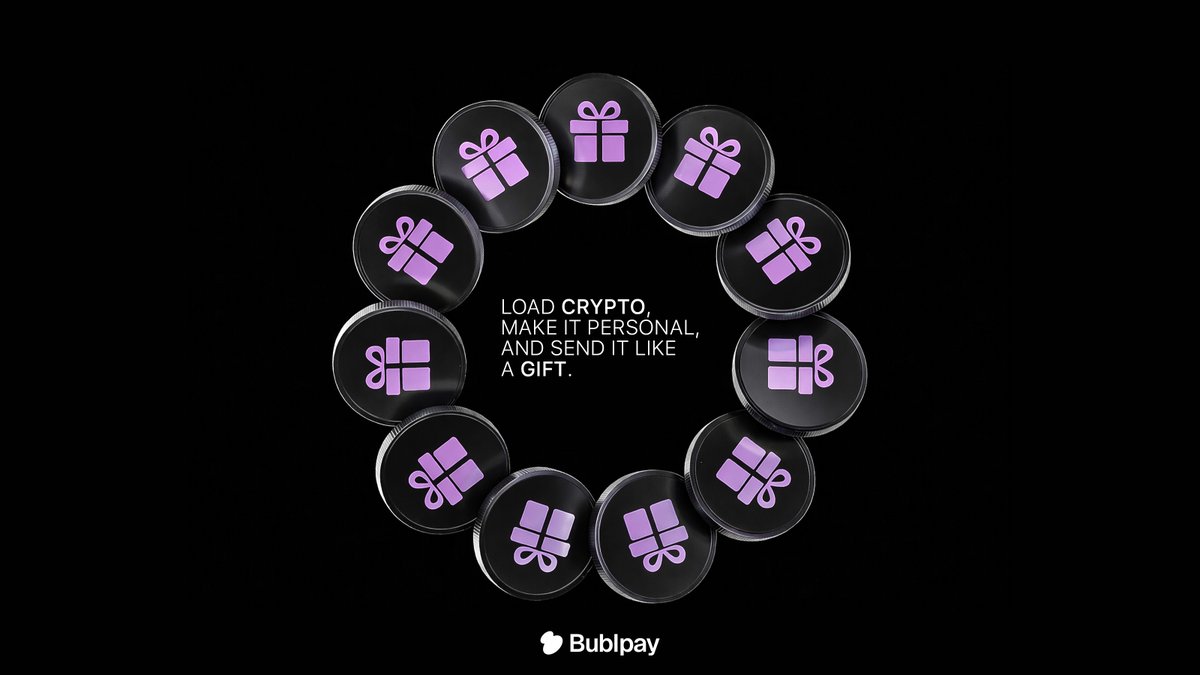 Crypto, packaged for people. 🎁

BublPay lets you turn value into a shareable link—perfect for rewards, surprises, and on-chain gifting.

bublpay.com/send