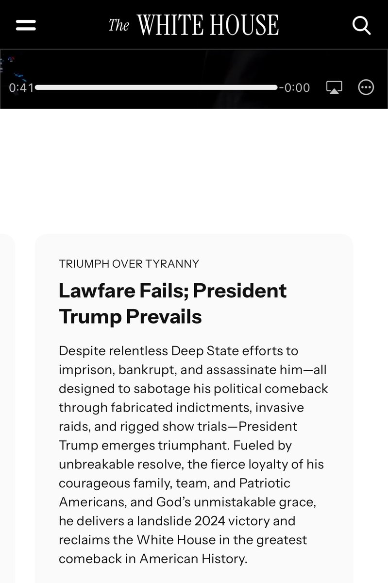 realLizUSA's tweet image. This is fantastic. 

“2020 is considered the greatest election theft in U.S. history, with widespread fraud deliberately ignored by courts, officials and the media.”

whitehouse.gov/j6/