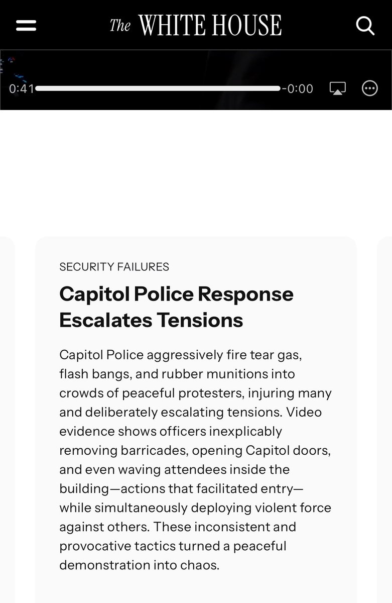 realLizUSA's tweet image. This is fantastic. 

“2020 is considered the greatest election theft in U.S. history, with widespread fraud deliberately ignored by courts, officials and the media.”

whitehouse.gov/j6/