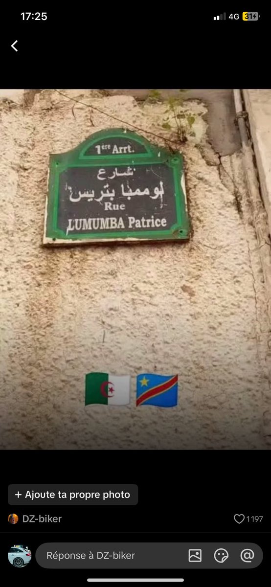 hondacrf1313's tweet photo. @2LaRepublique Le Congo est un pays frere sa reste que du foot 🇩🇿 🇨🇩 ❤️ https://t.co/gQ7MuWcOVb