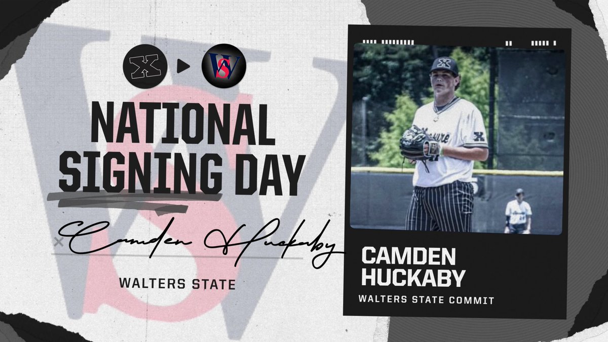eXposureBB's tweet photo. Congrats to our guy, Camden Huckaby, for officially signing with powerhouse JUCO, Walters State! Big time power arm who is just scratching the surface! #✖️boy https://t.co/QGlBsitNqI