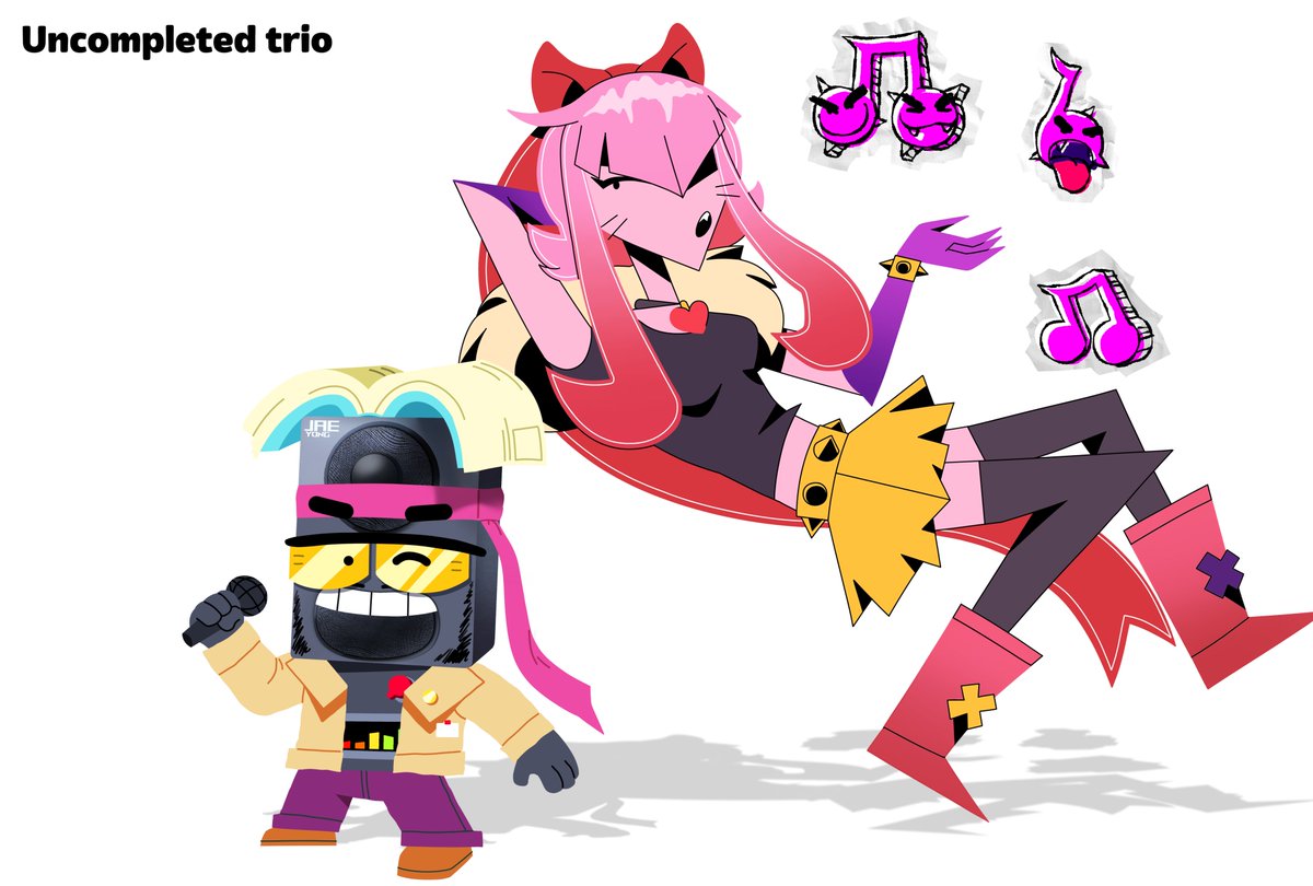 Sollbarry's tweet image. Gumball styled trios 5