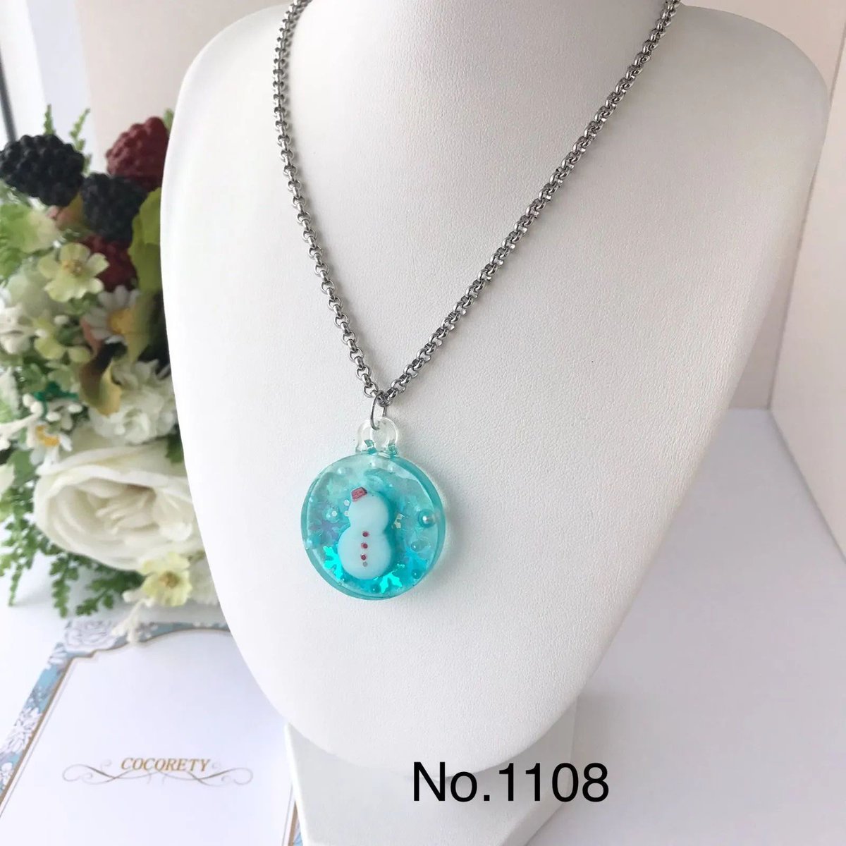 レジンネックレスNo.1207 f5da6dd87ee7c00e037ca3dc385867