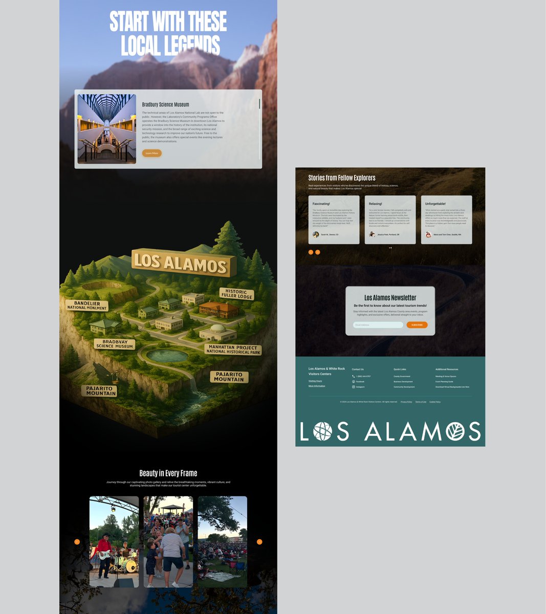 onendone_media's tweet photo. A cohesive brand starts with intentional design.

For Los Alamos, we crafted a landing page concept, social media templates, and a catalog design—built for clarity, consistency, and impact.

#BrandDesign #UXDesign #CreativeStrategy #LosAlamos https://t.co/OxWaqQQdyD