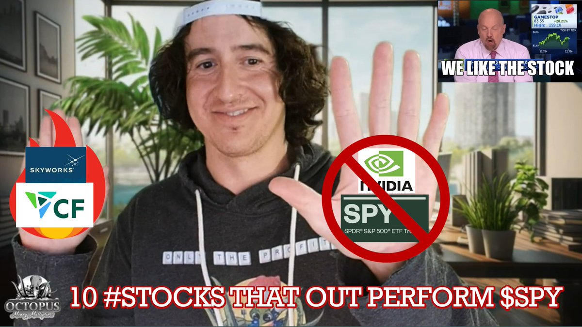MoneyOctopus's tweet photo. 10 #Stocks That Out Perform $SPY $QQQ Easily  $CF $SWKS https://t.co/5VhoX1ZJu5 https://t.co/v43mZH5Gcj