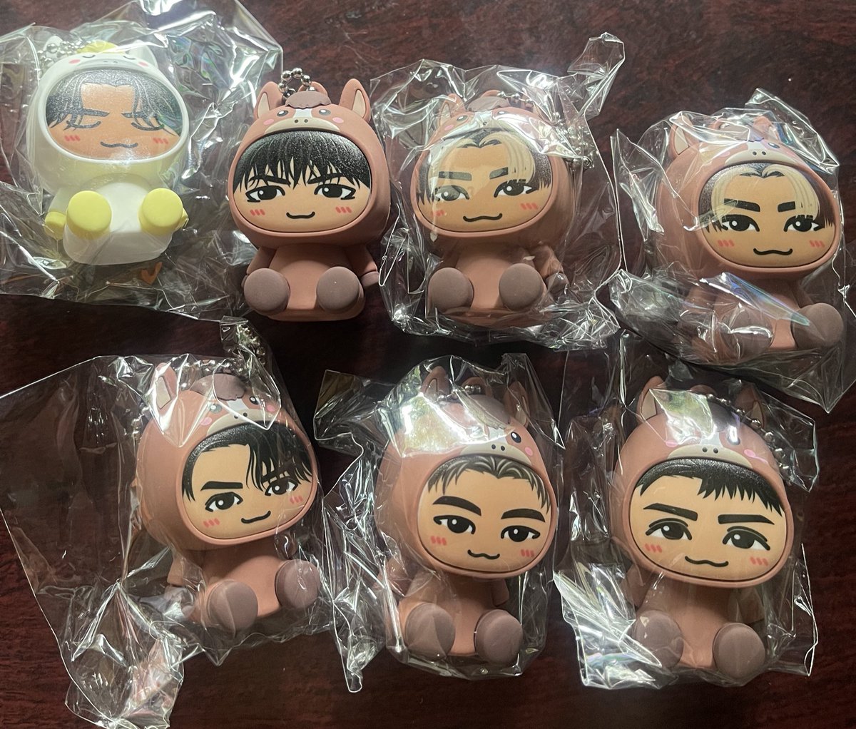 着ぐるみキーホルダー届いた🥰 無事に嘉くん来てくれてランダム