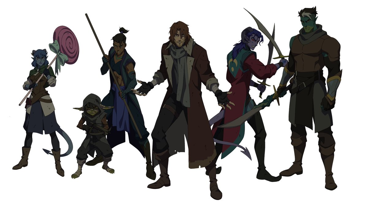 Wrapping up my m9 posting with this glam shot by me &amp; <a href="/mmmjoos/">Jess Lackey ♡</a> I hope you all loved the show! We put so much love and care into it <3 

The Mighty Nein- S1 Ep8