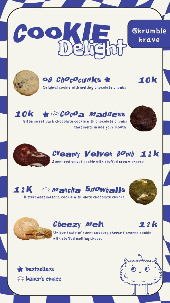 slythheryn's tweet image. hi temen2 minta tolong RT yaa 🥺🫶🏻

aku jualan brownies, cookies, bolu sarang semut, cheesecake, dan dimsum mentai jugaa! pakai premium ingredients semua dan murah2 ajaa. sistemnya PO 1 hari, kalau ada yg mau order bisa DM aku yaa 💙

📍Bekasi
🚚 gosend/paxel/COD(GGP/st BKI-SUD)
