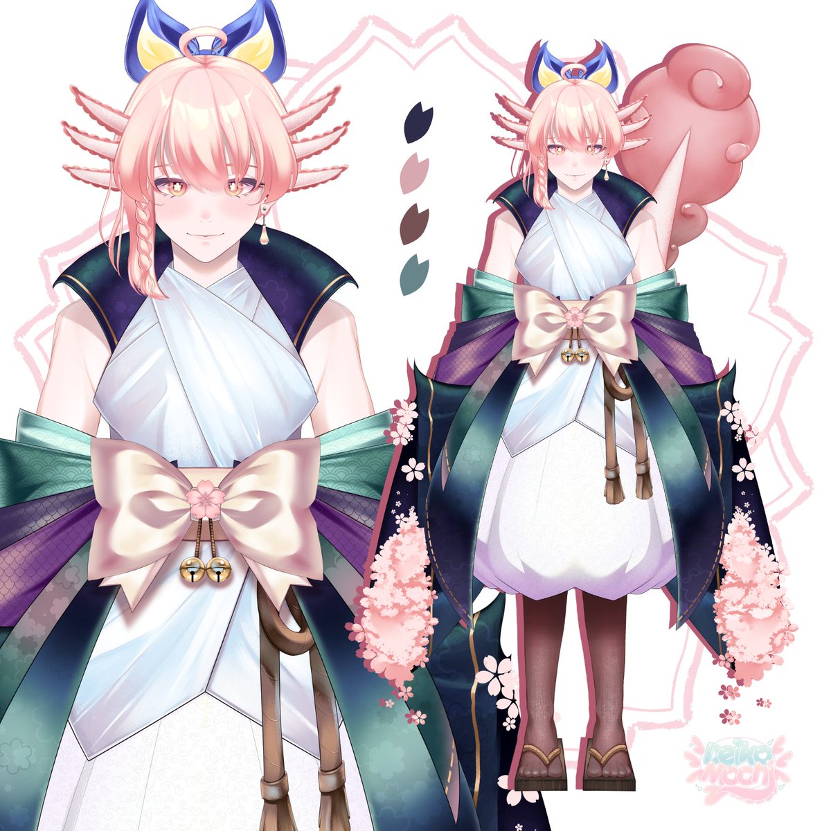 Les presento mi primer modelo Vtuber 2D después de mi, <a href="/KoricinaVT/">KoricinaVT</a>  ;; Muchas gracias por tu confianza! 🌸

Seguimos trabajando en mas pendientes 🫡
#VGenComm