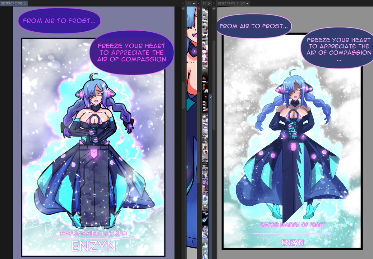 nempha_vt's tweet photo. been looking forward to redux this chapter and now we're finally here! ✨😵‍💫🪼

#wip #webcomic #webtoonwip https://t.co/l8ZfZ3I24c