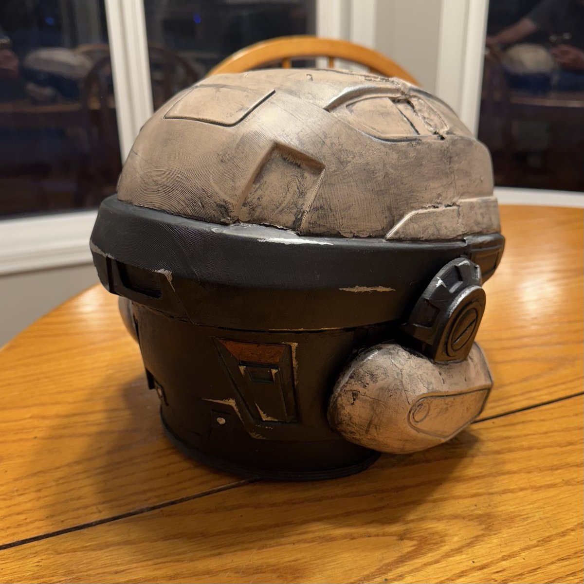 _rnr_studios's tweet photo. UNSC Army Trooper Helmet. 

Working on the full costume for our upcoming short film “Halo: Last Resort”. #Halo #HaloSpotlight https://t.co/xnW8TixZmg