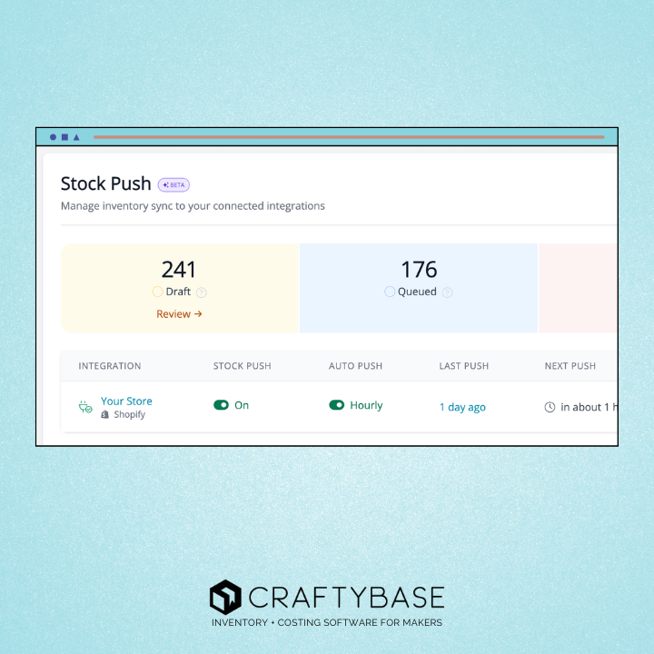 Craftybase tweet media