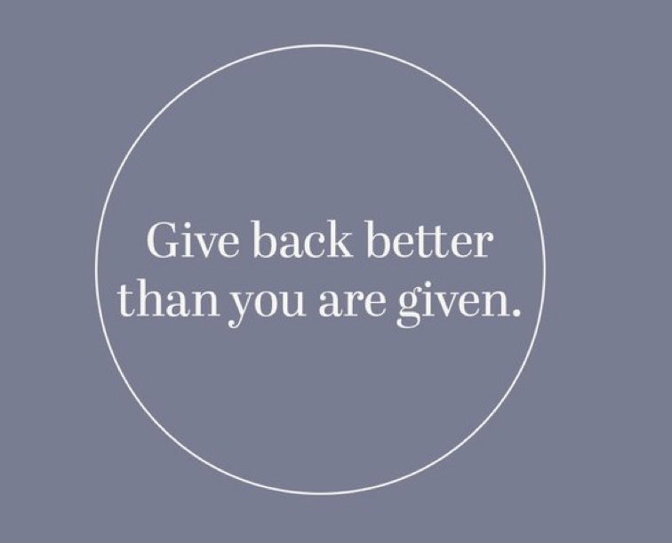 SteveGutzler's tweet photo. Giving begins the receiving cycle.
#GivingTuesday #BeAGiver https://t.co/IjSRBfg65a