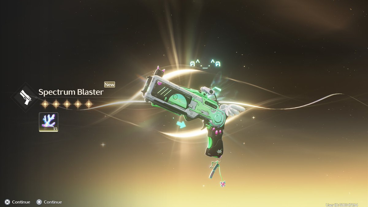 SamVegito's tweet image. And now I have her weapon!!