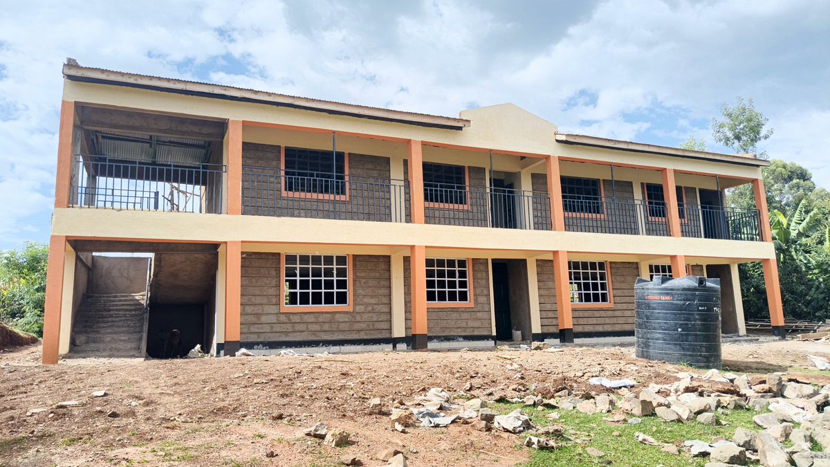 RichardkilelMP's tweet photo. Baraka Primary School storey building with four classrooms in Chesoen Ward.
Similar projects are ongoing across all wards, with one already complete in Mutarakwa Ward Bomet Central https://t.co/kItqmmrUsx
