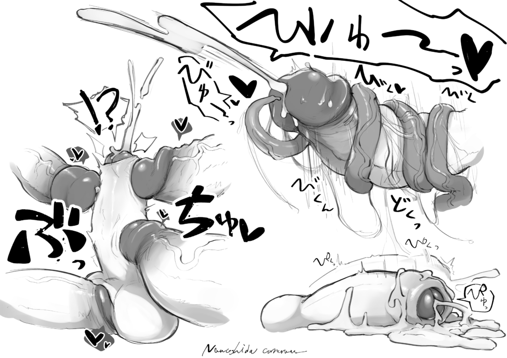 昔描いたおちんちん練習絵たち 