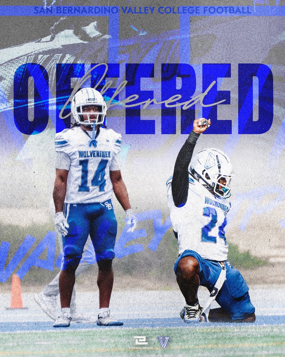 Corey_andrews07's tweet photo. After a great conversation with @MrGriffin22, I’m beyond excited to say I’ve received an offer from San Bernardino Valley College!#GoWolverines #AGTG @SBVCFB @LintonFootball https://t.co/QZ6sya3Wcd
