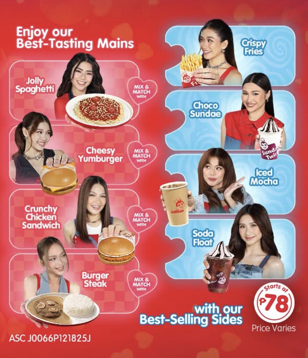 smolmidoring's tweet photo. jollibini mix &amp; match! finally, hindi na lang sa burger mauumay HAHAHAA 😫 https://t.co/7QpKsyegko