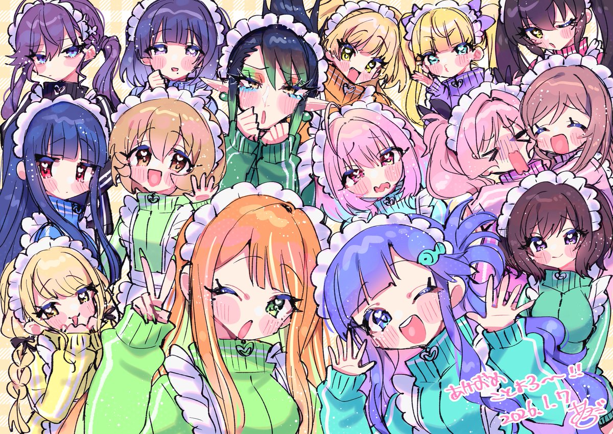 ⭐︎オーダーメイド⭐︎うちの子マスコット オリジナルグッズ】うちの子メイドちゃんSDイラスト | れーかるる's works