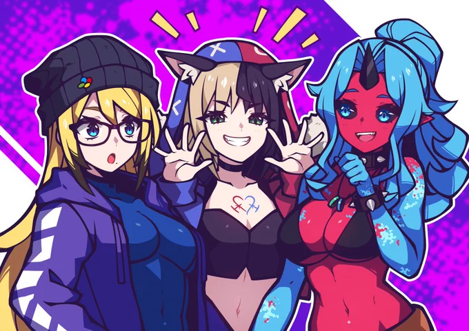 Group art for
