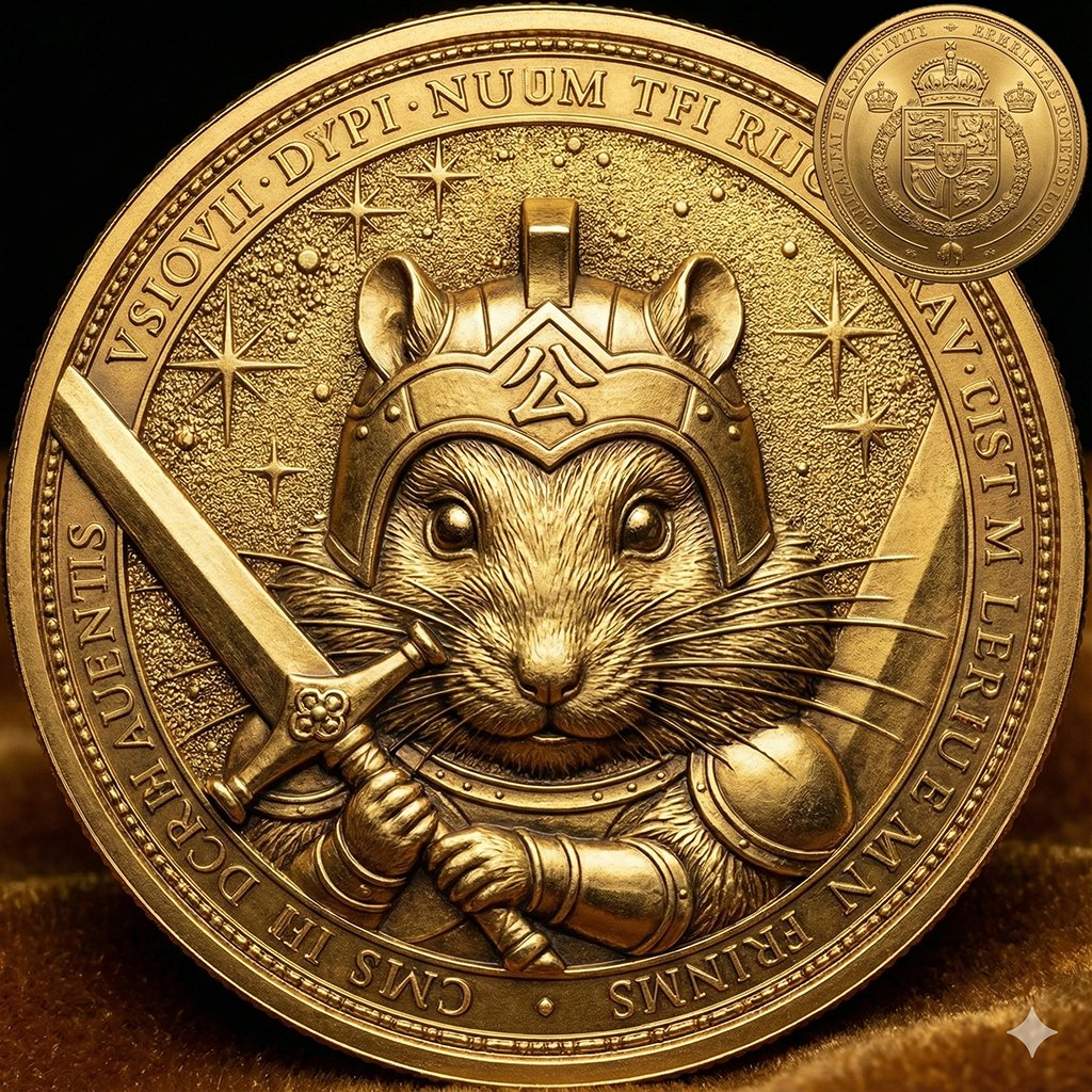 仮想通貨にミームコインなるものがあることを初めて知った。家畜帝国の通貨作りたすぎる。 １Kachikuはハムスターかな