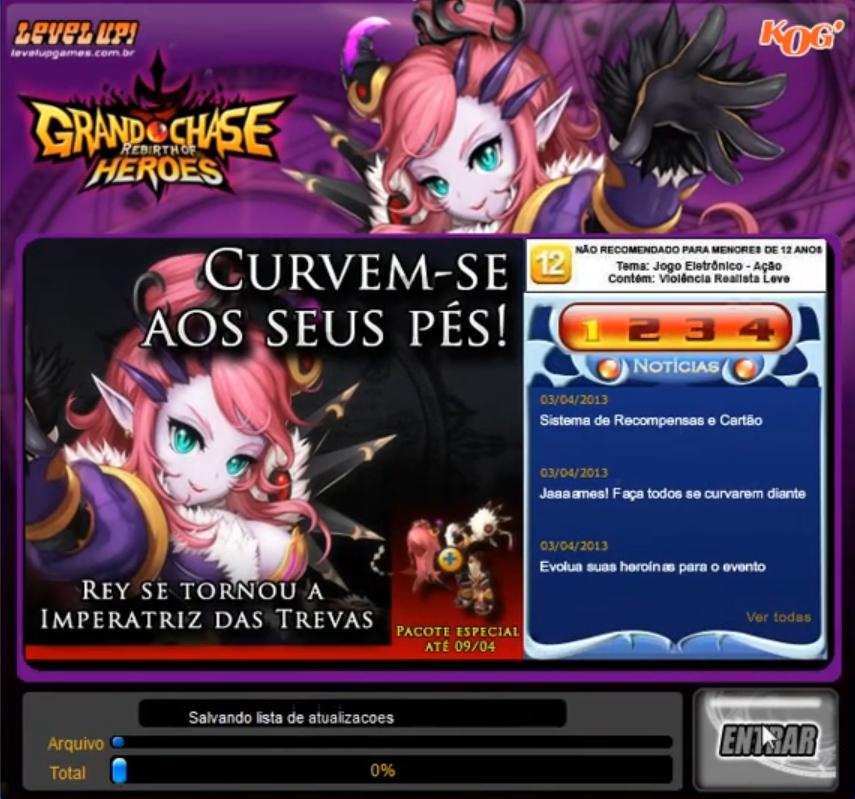 DashP_'s tweet photo. @grandchaseacerv tela de 2013 https://t.co/5sQU2wwu4N