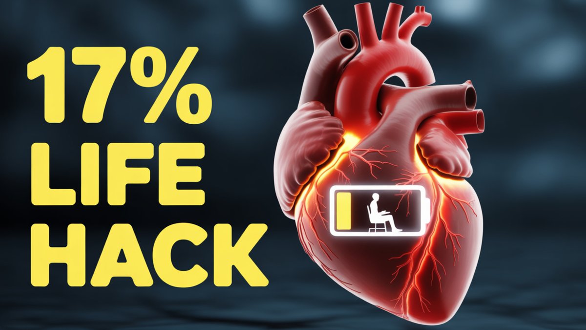 🫀 EXERCISING BUT STILL HURTING YOUR HEART?

Most people with heart disease focus on workouts…
but ignore the 10+ hours a day they spend sitting.

🚨 New evidence shows:
• Sitting too long is deadly—even if you exercise
• Cardiac rehab barely reduces sitting time
• Just 30