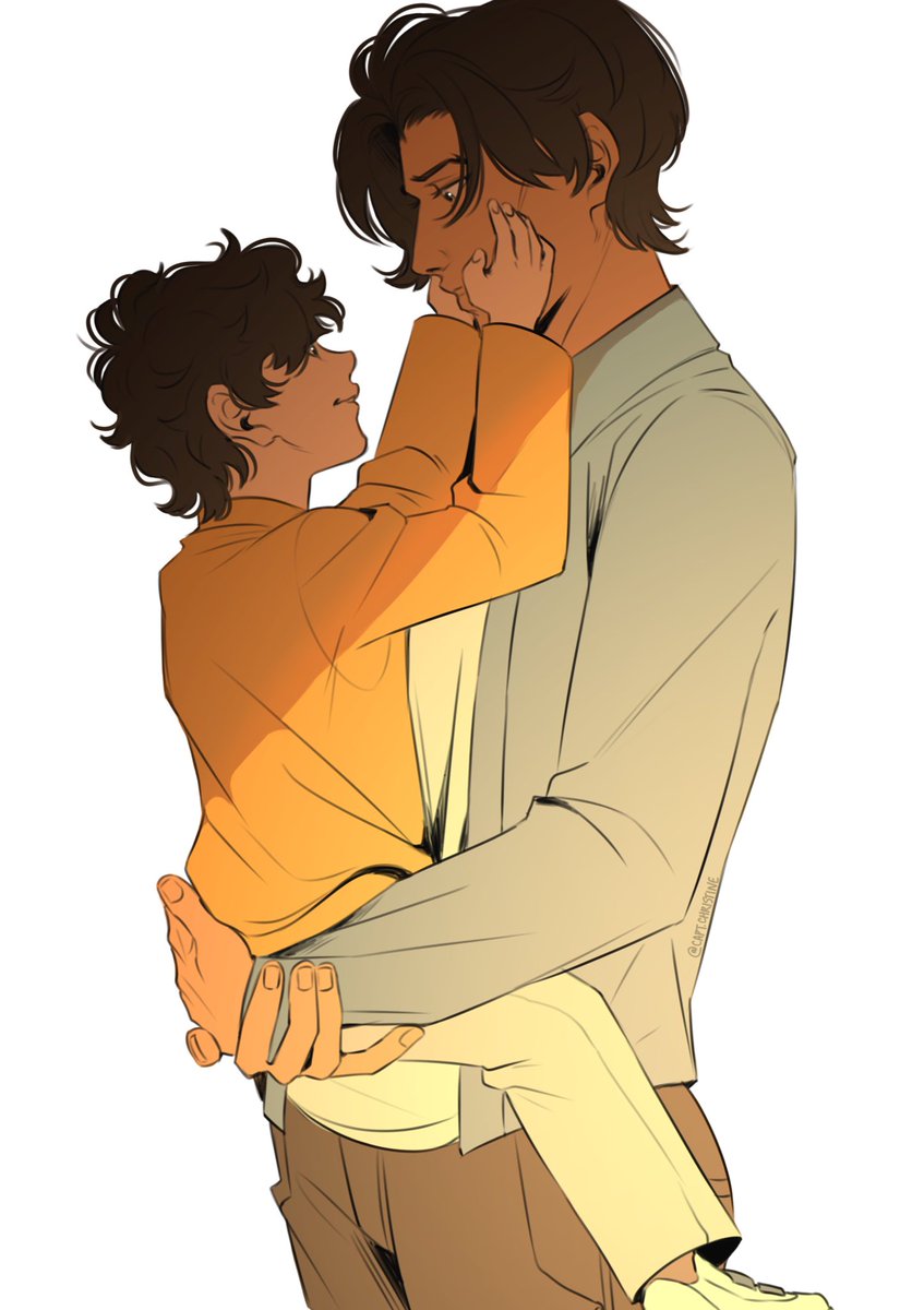 capt_christine's tweet image. Damian and Alfred(the son) 🥹💕✨