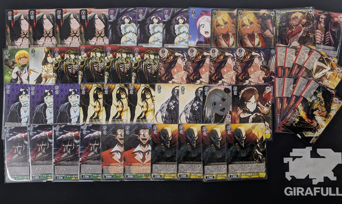 ヴァイスシュヴァルツ #WS ⛩️デッキ販売⛩️ オーバーロード8電源