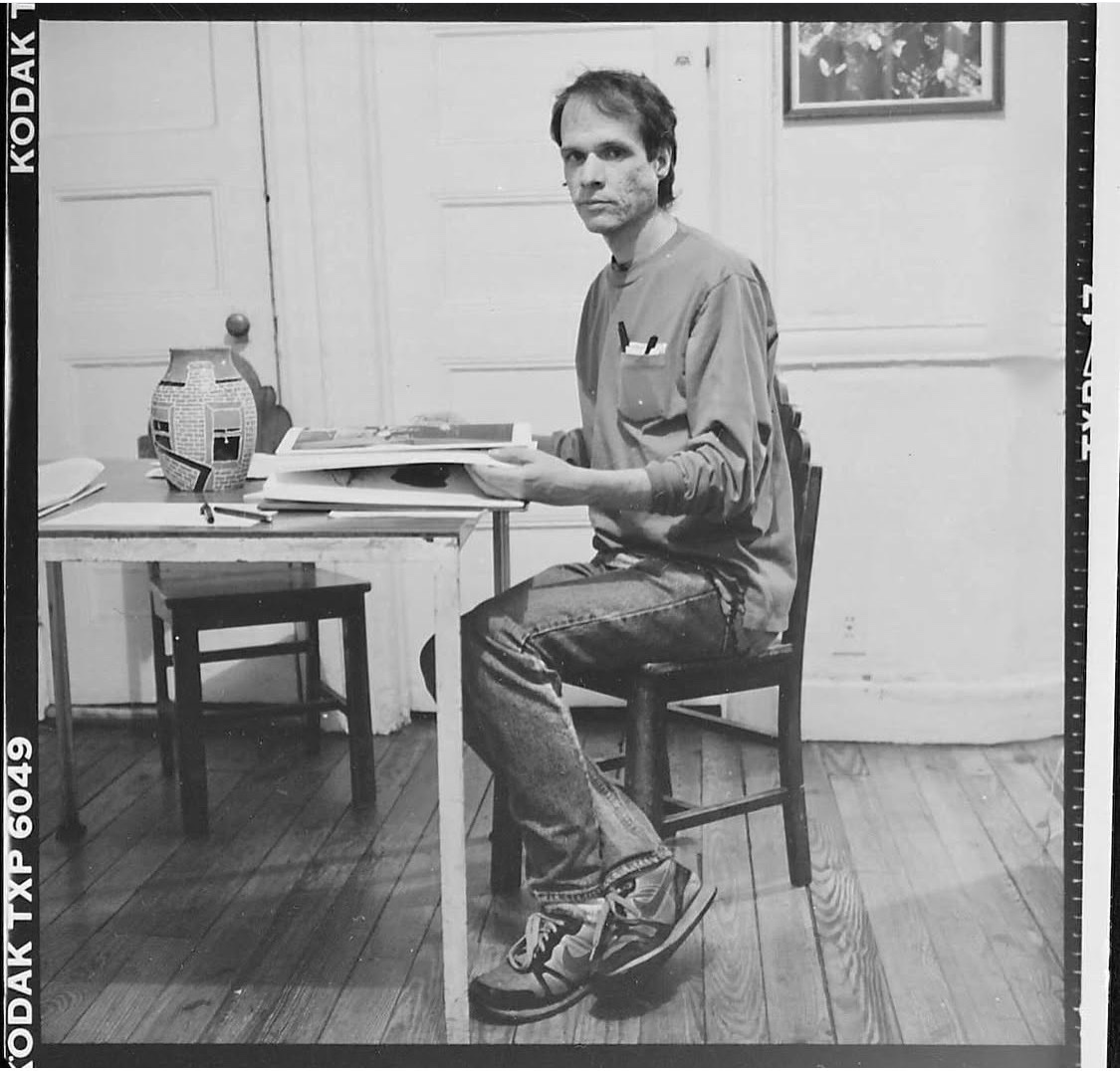 Arthur Russell by Allen Ginsberg (1991)