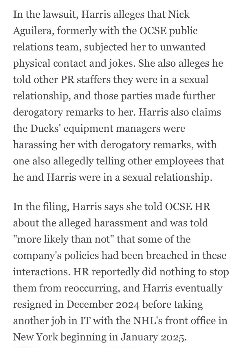 admbeaumont's tweet image. Damning stuff out of Anaheim and the league office