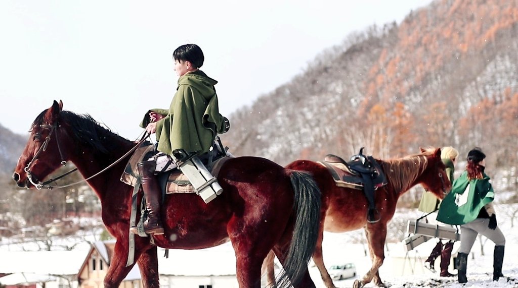 inubinny's tweet photo. 調査兵団と馬

冬の朝から野外の馬出し大変 https://t.co/6iya8FFudP