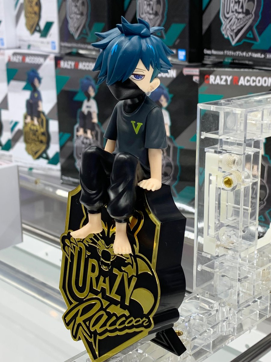 💙2階 景品情報💙 Crazy Raccoon デスクトップフィギュア#vanilla さん