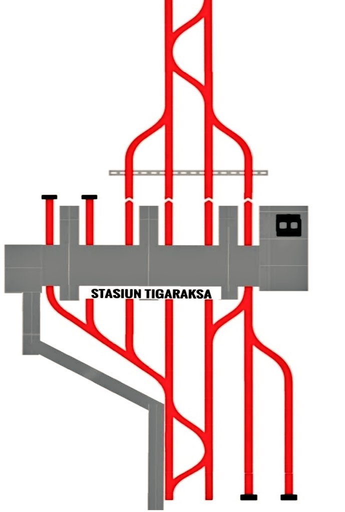 FKPKT1's tweet photo. Dengan merevitalisasi bangunan Stasiun Tigaraksa menjadi Bangunan 2 lantai dengan kapasitas bangunan lebih luas dari bangunan lama serta penambahan 4 Jalur Stabling KRL di Stasiun Tigaraksa dari 4 Jalur menjadi 8 Jalur KA @kemenhub151 @perkeretaapian @keretaapikita @CommuterLine https://t.co/hcvy3KjRT0