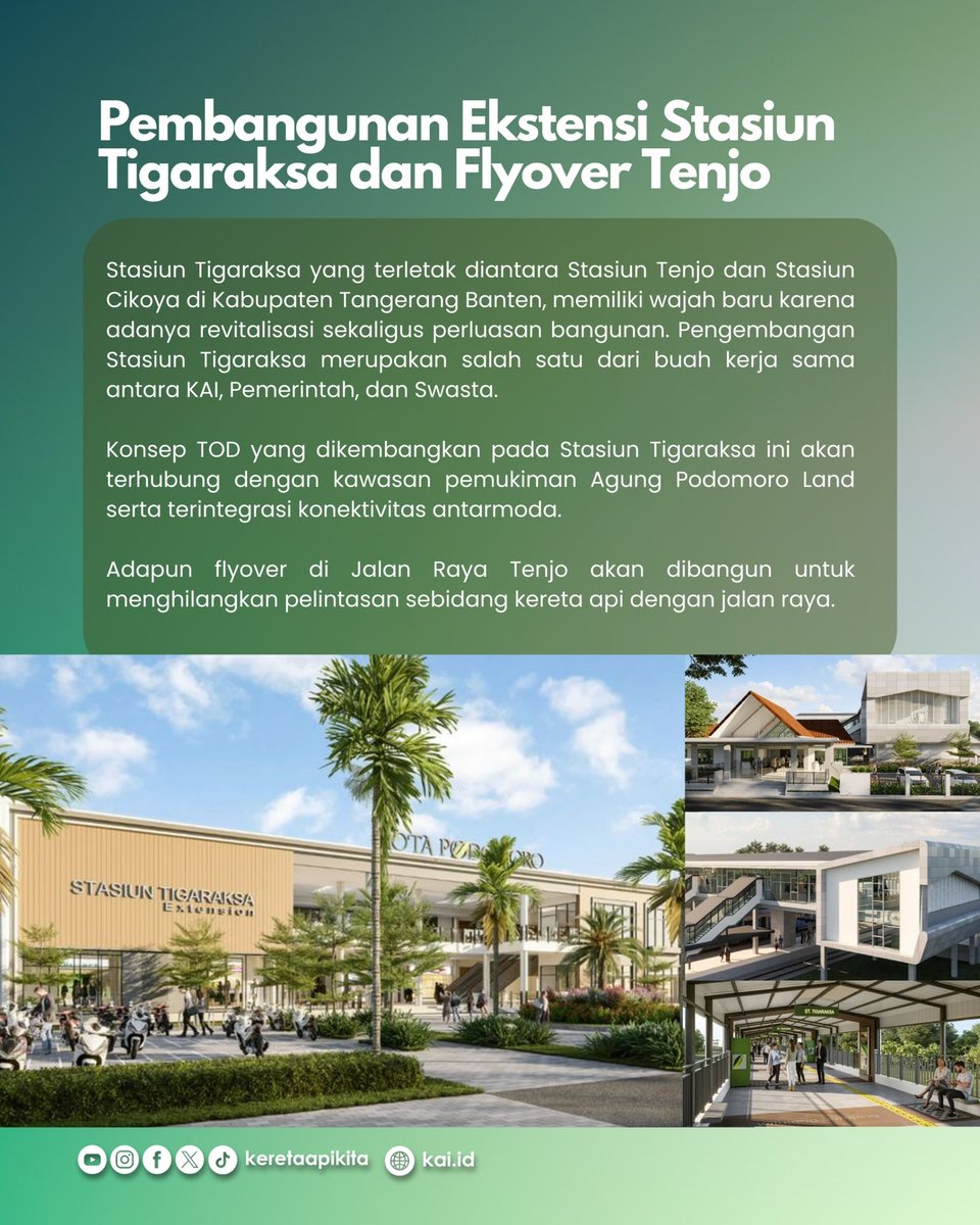 FKPKT1's tweet photo. Peningkatan jumlah pengguna KA Stasiun Tigaraksa yg sangat signifikan, karena masifnya pengembangan/pembangunan perumahan dan perindustrian disekitaran Stasiun Tigaraksa yg akan menjadi pusat perekonomian baru di kabupaten Tangerang @PemKabTangerang @kemenhub151 @perkeretaapian https://t.co/EYKqSyNoyH