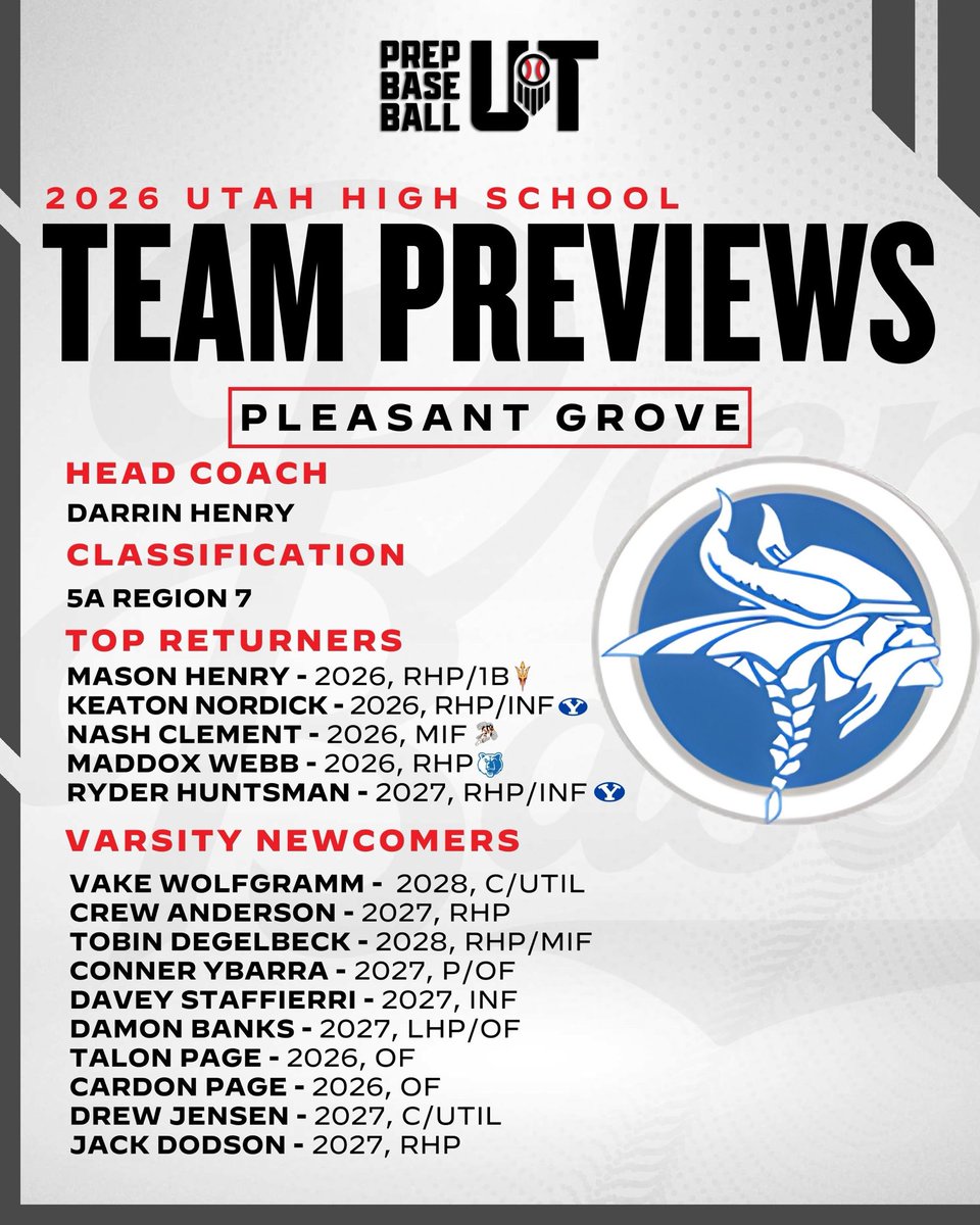 Prep Baseball Utah tweet media